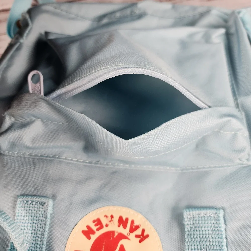 Fjallraven Kanken Classic Backpack Sky Blue 16L Unisex School Travel Daypack